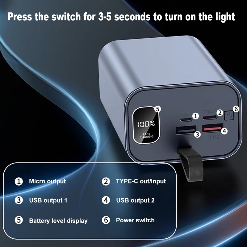 DIY 6×21700 Power Bank Case Ma - Outdoor Power Supply Box recension och pris