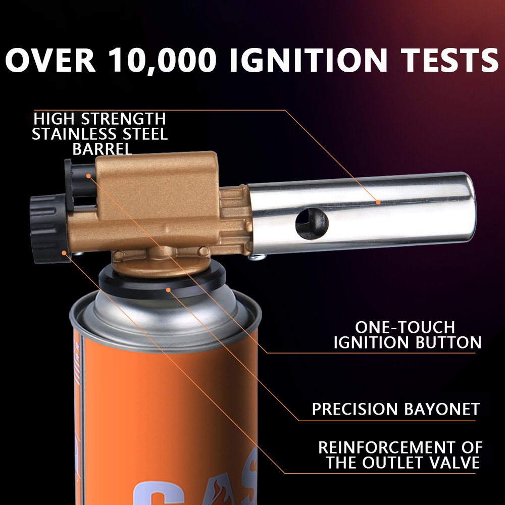 Adjustable Flame Gas Lighters  - Outdoor Kitchen Power Burner recension och pris