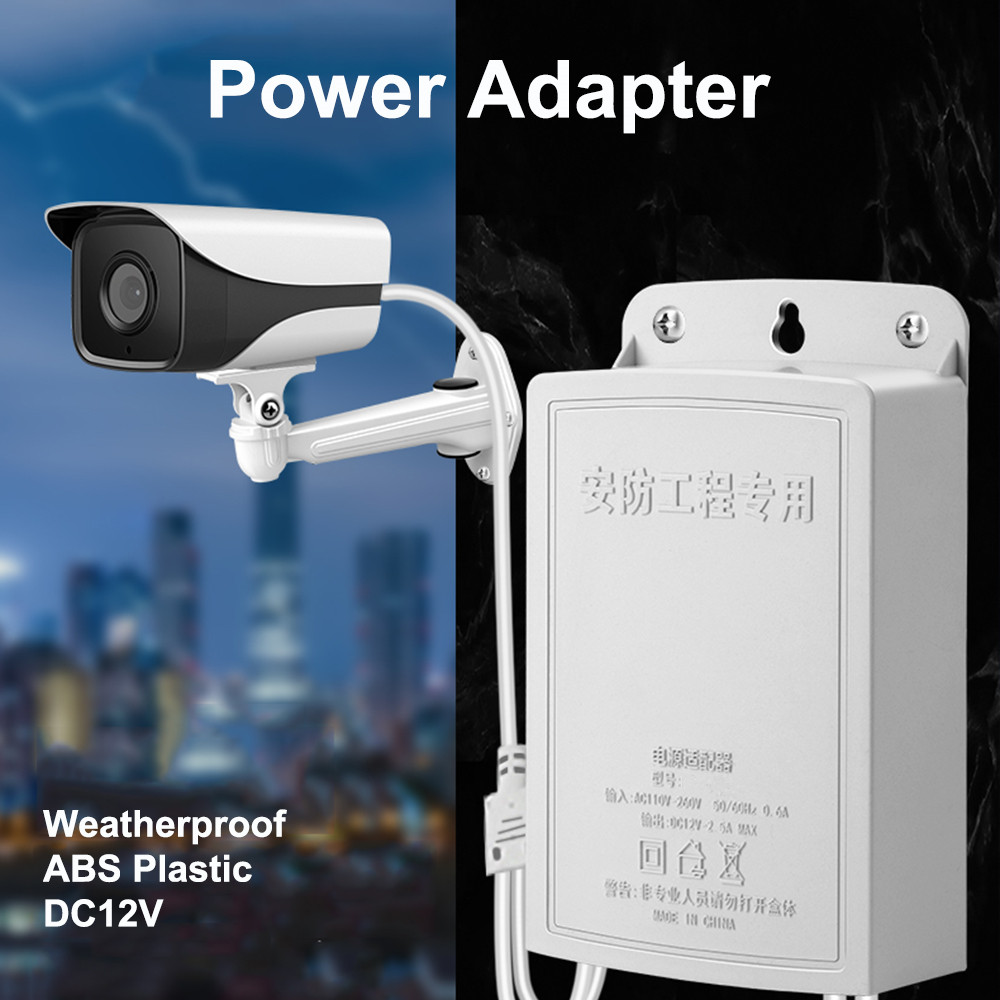 DC 12V 2.5A Outdoor Waterproof - Outdoor Power Supply 12V recension och pris
