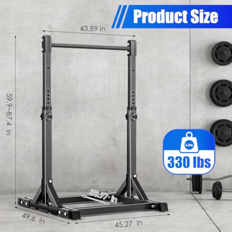Free Standing Adjustable Pull  - Outdoor Power Tower Pull Up Bar recension och pris