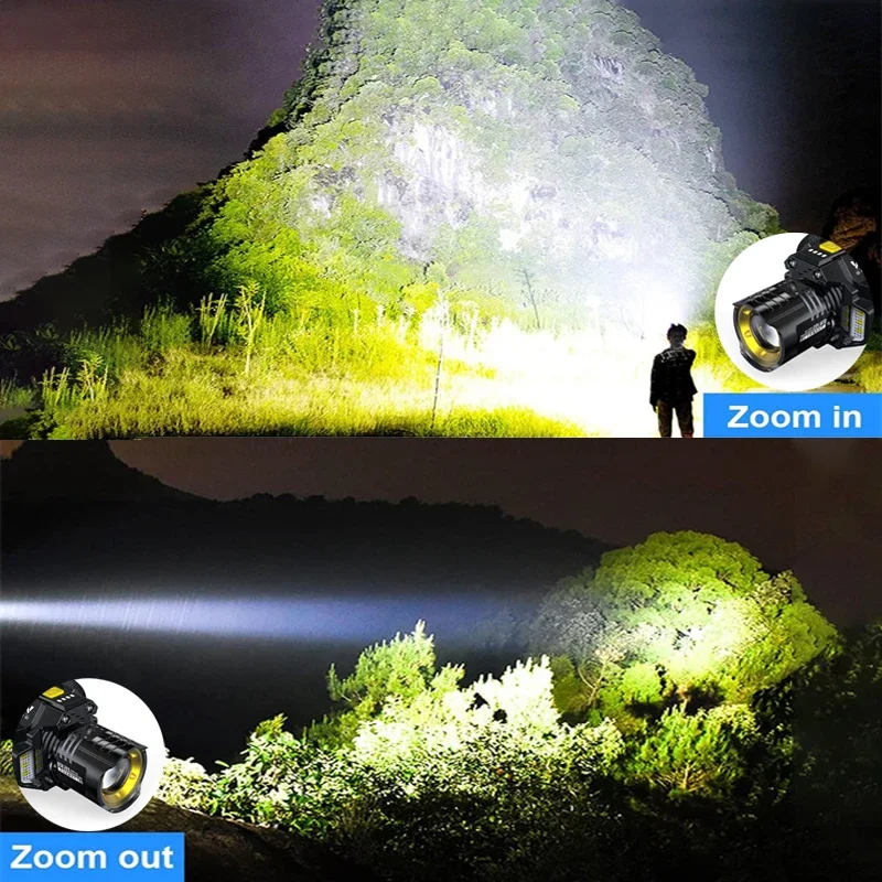 Rechargeable Powerful LED Head - Outdoor Power Head recension och pris