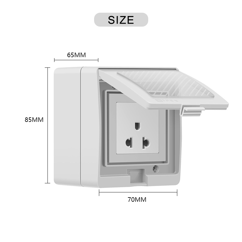 Avoir Tuya Smart Waterproof Wi - Outdoor Power Outlet With Remote Control recension och pris
