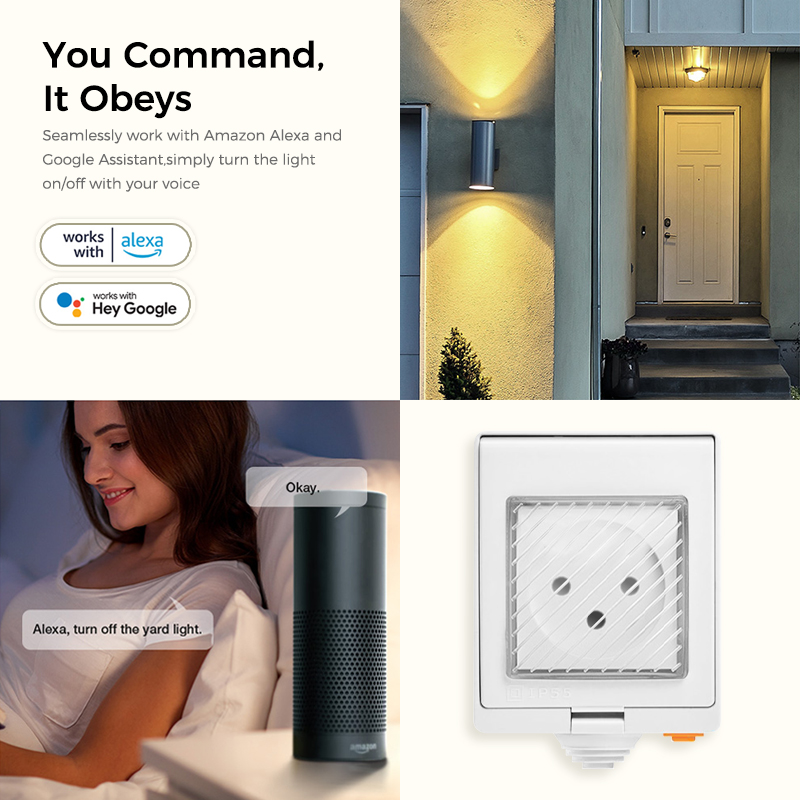Avoir Israel Tuya Smart Socket - Outdoor Power Outlet With Remote Control recension och pris
