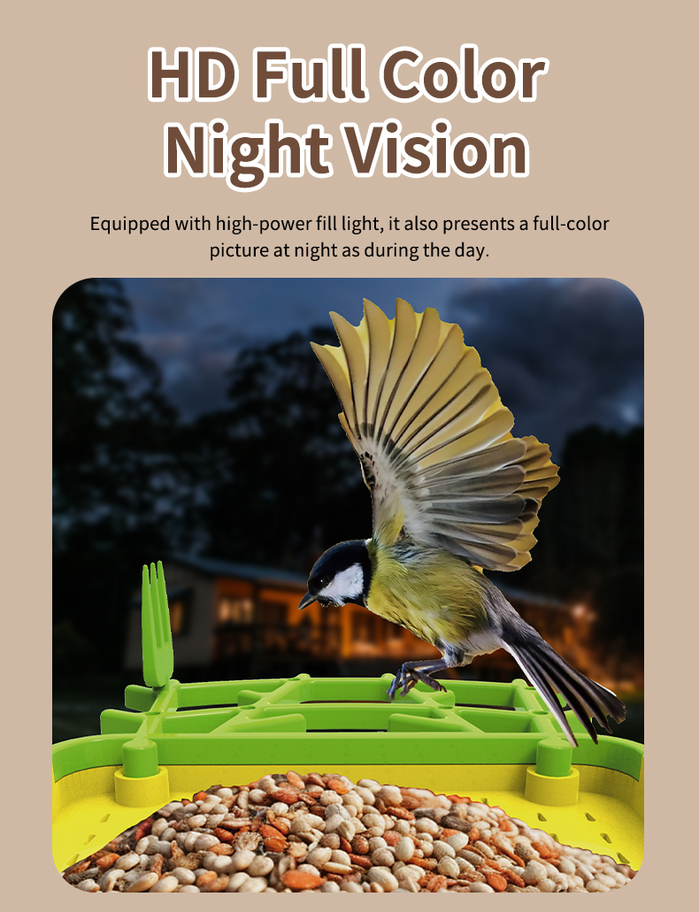 STLFSmart Bird Feeder HD Camer - Power Outdoor recension och pris
