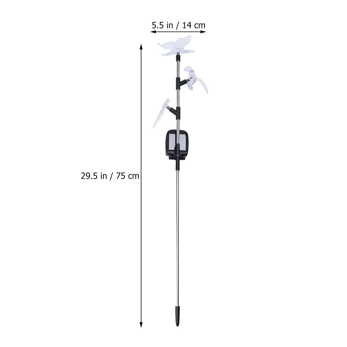 Solar Powered Garden Lights Bu - Outdoor Power Stake recension och pris