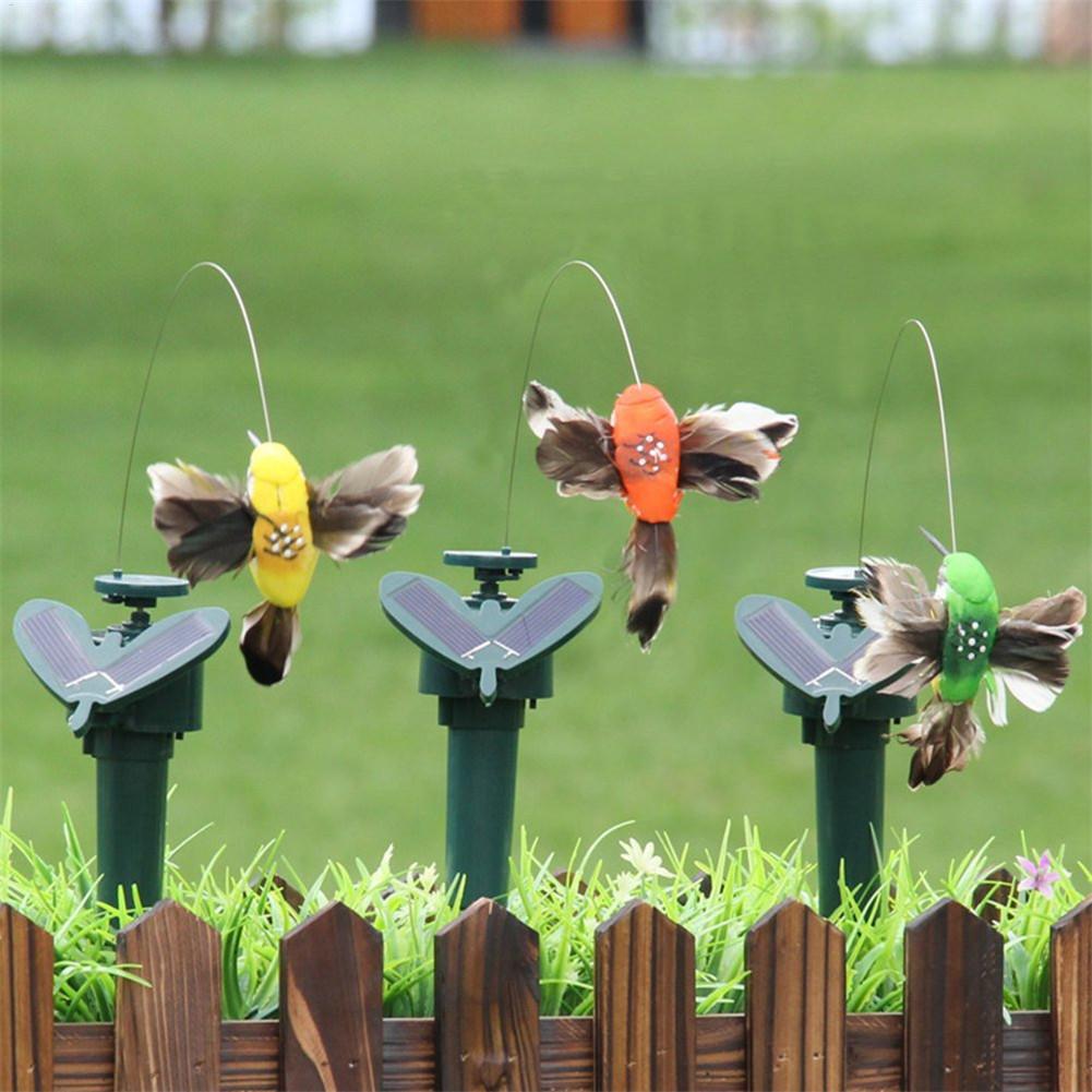 Solar Rotating Bird Toy Flying - Outdoor Power Stake recension och pris