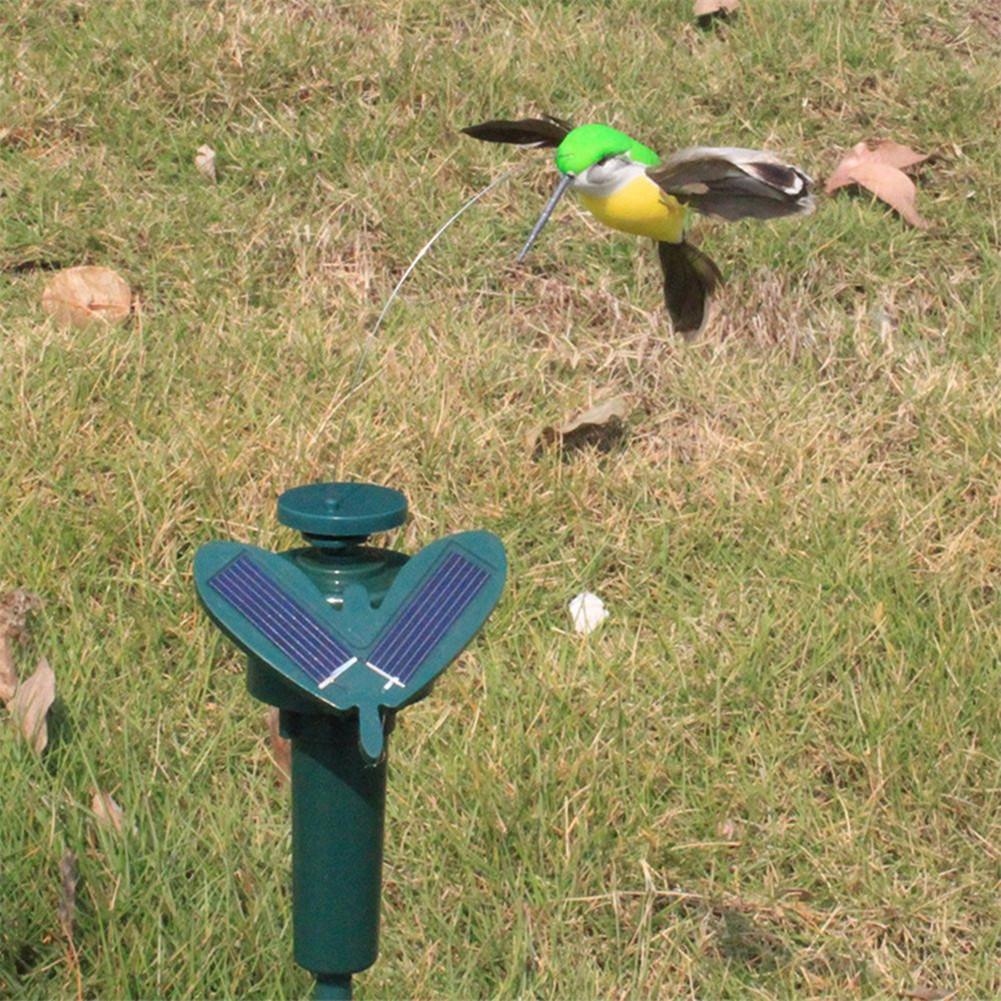 Solar Rotating Bird Toy Flying - Outdoor Power Stake recension och pris