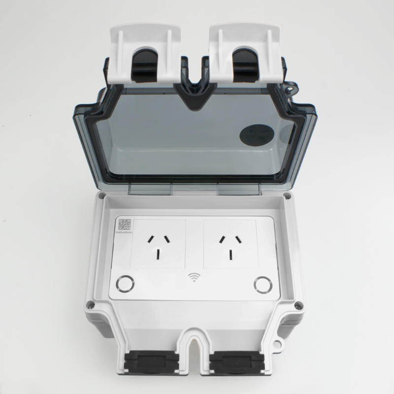 Avoir Tuya Wifi Waterproof Ele - Outdoor Power Outlet With Remote Control recension och pris