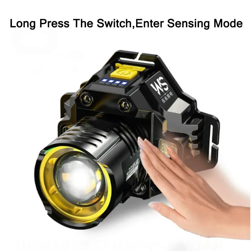 Rechargeable Powerful LED Head - Outdoor Power Head recension och pris
