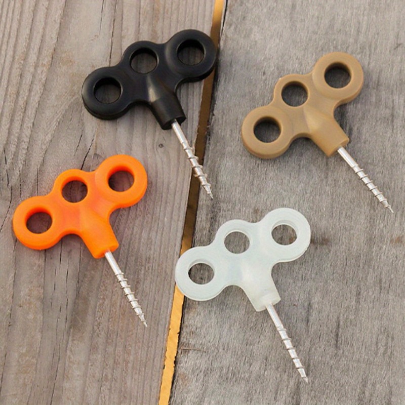 10Pcs Heavy Duty Stainless Ste - Outdoor Power Stake recension och pris