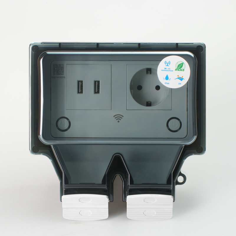Avoir Tuya IP66 Waterproof Ele - Outdoor Power Outlet With Remote Control recension och pris