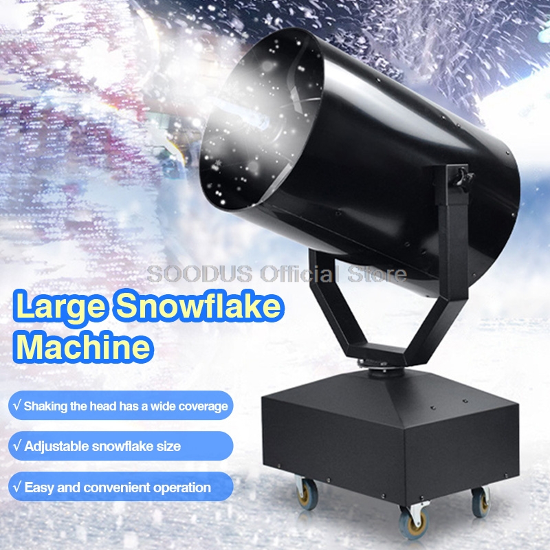 High Power Shaking Snow Machin - Outdoor Power Head recension och pris