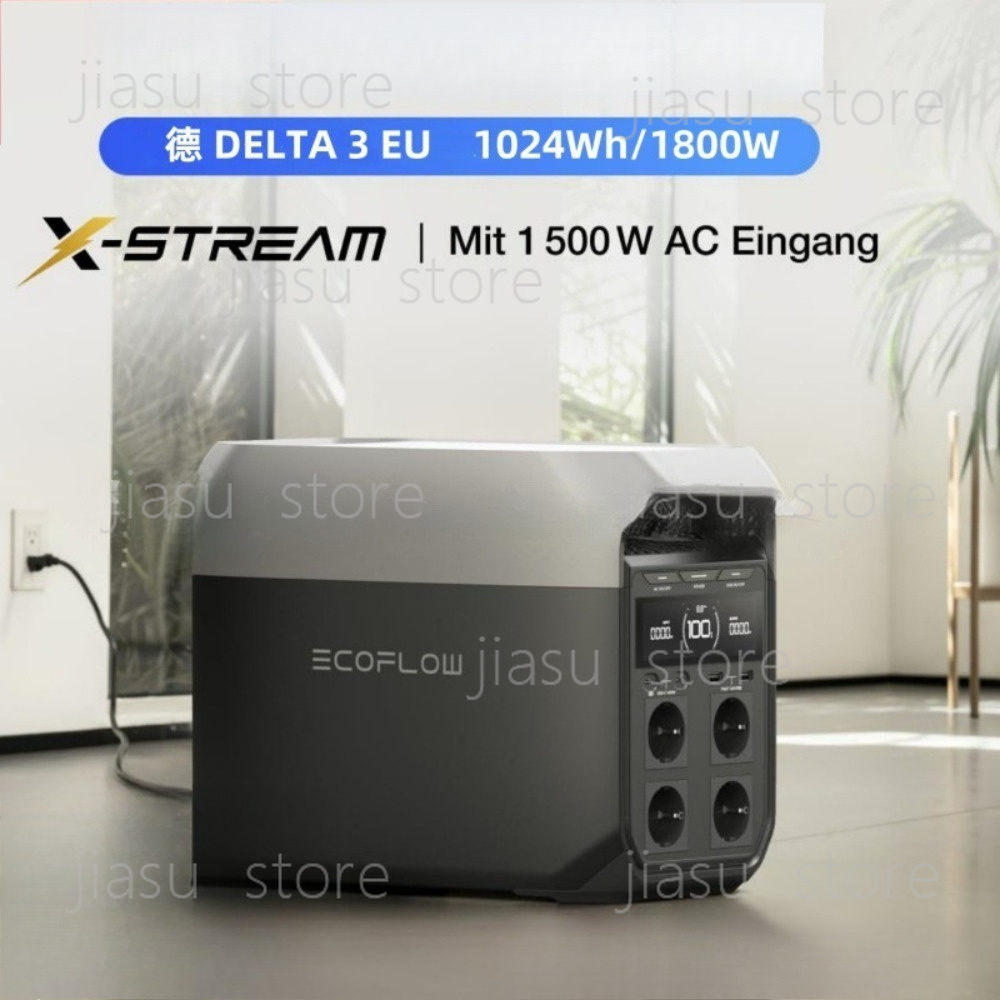 EcoFlow DELTA 3 Portable Power - Outdoor Power Generator recension och pris