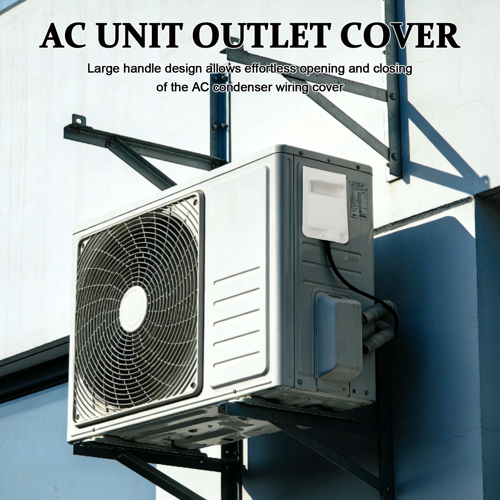 Ac Outdoor Unit Wiring Cover U - Outdoor Power Line Cover recension och pris