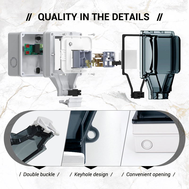 Avoir Tuya Smart IP66 Waterpro - Outdoor Power Outlet With Remote Control recension och pris