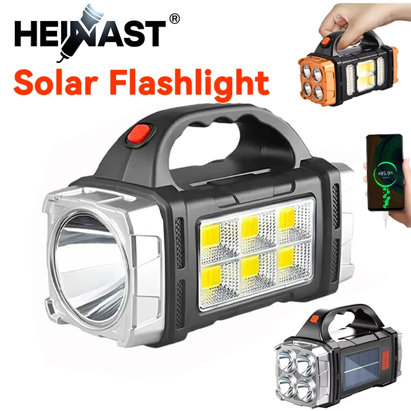 Powerful Handheld Flashlight U - Outdoor Powerbank recension och pris