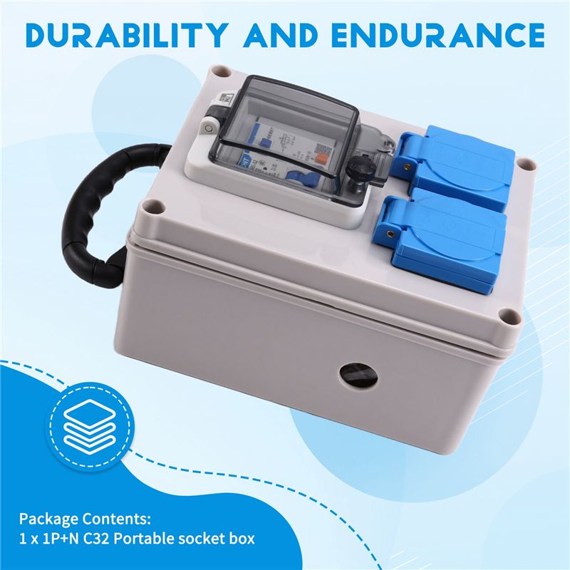 B03C-Outdoor Industrial Socket - Outdoor Power Distributors recension och pris