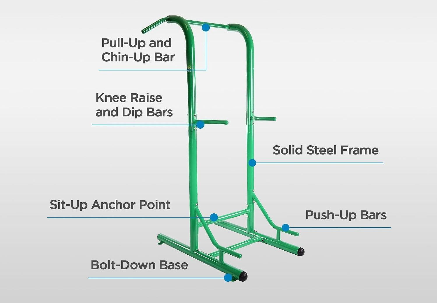 Free Standing Pull Up Bar Towe - Outdoor Power Tower Pull Up Bar recension och pris
