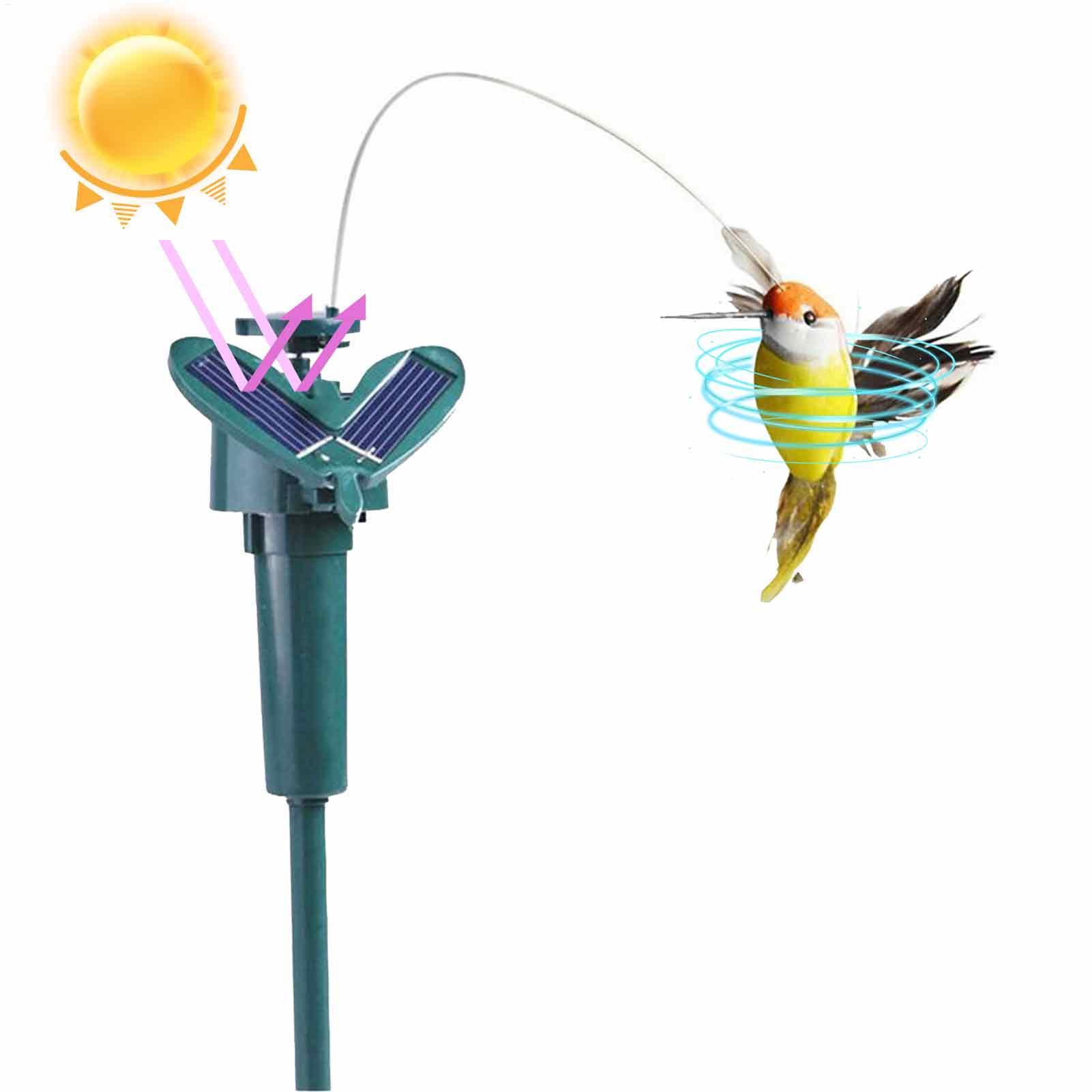 1pc Solar Rotating Bird Funny  - Outdoor Power Stake recension och pris