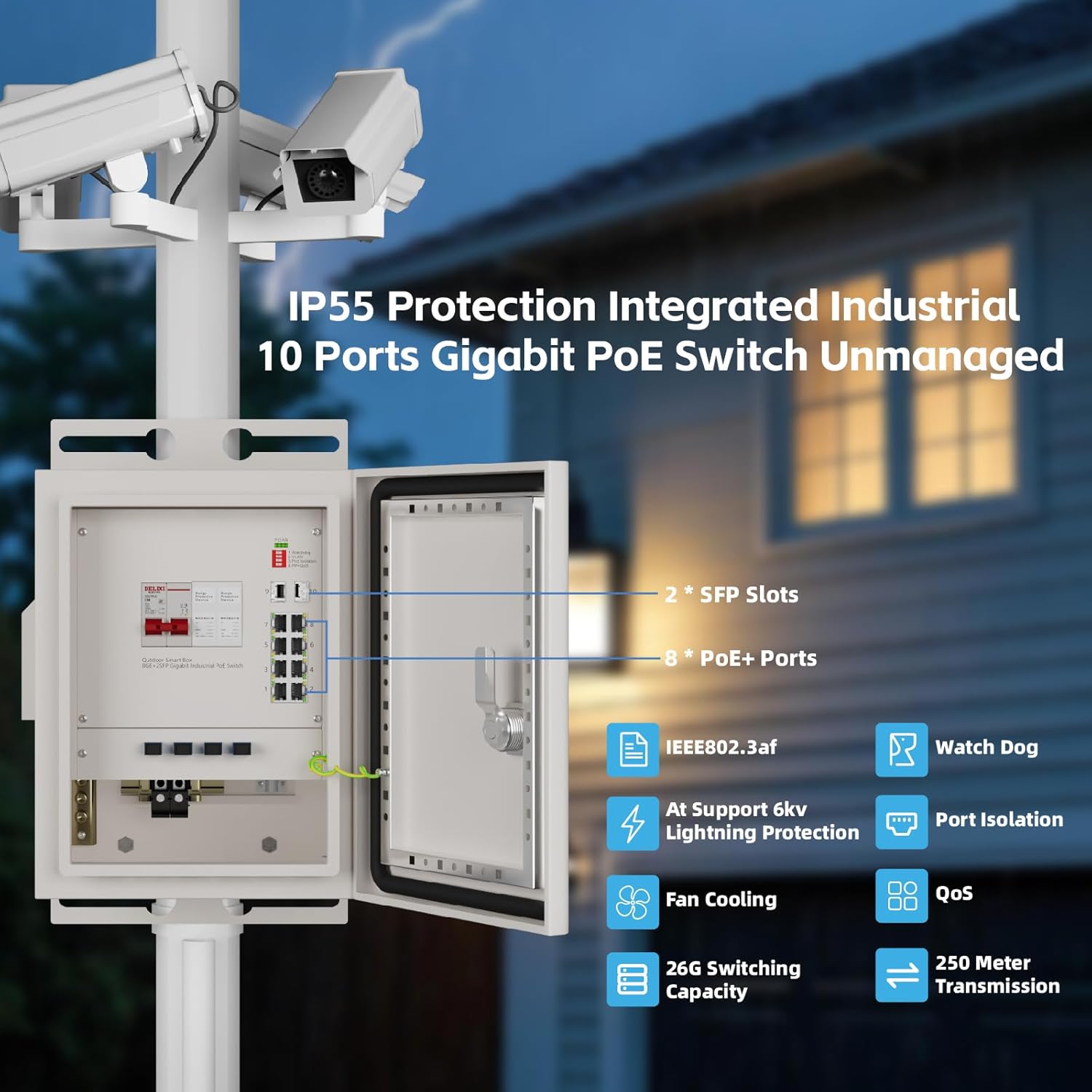 KeepLiNK Outdoor Smart Network - Outdoor Power Supply Box recension och pris