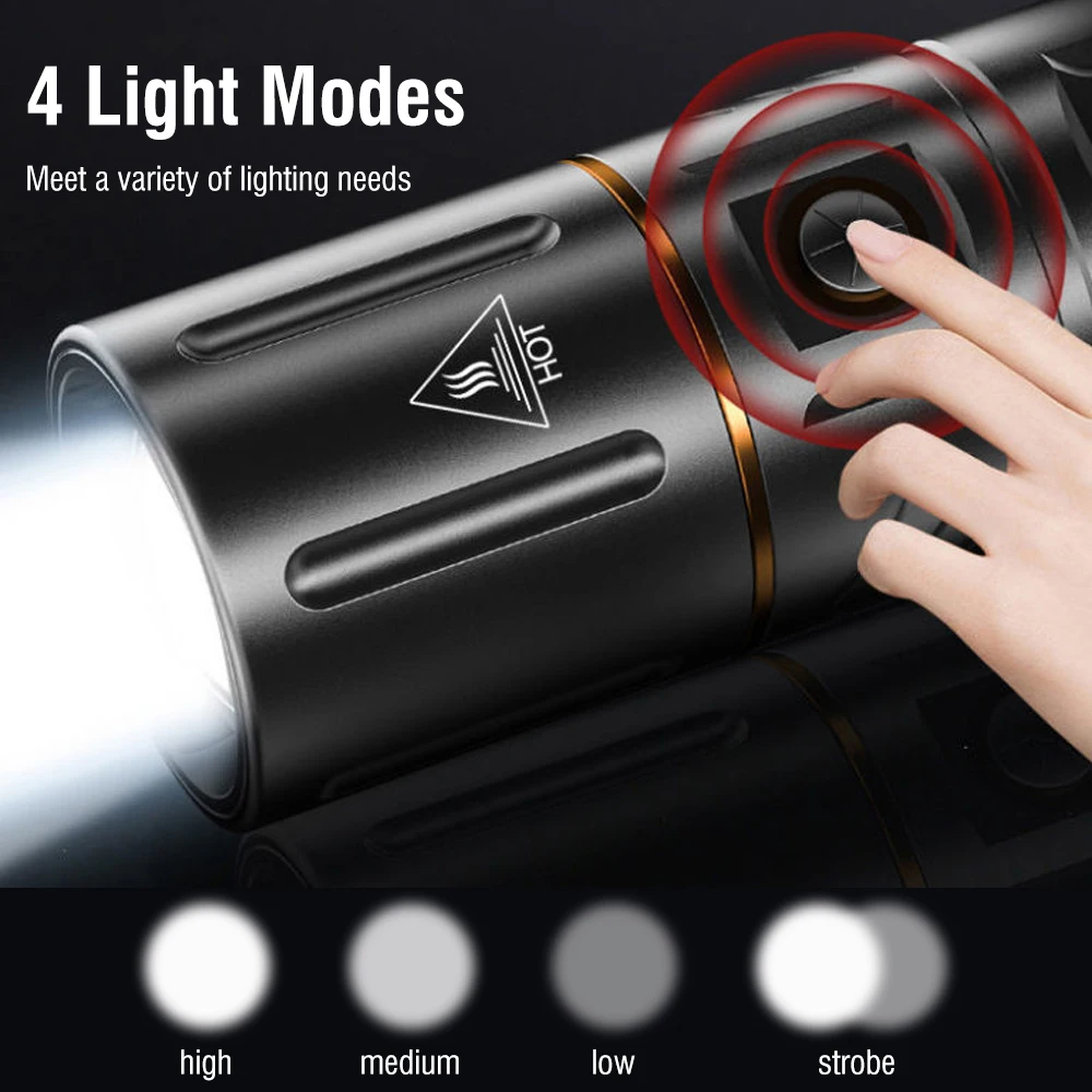 BORUiT Ultra Bright 3000LM LED - Outdoor Powerbank recension och pris