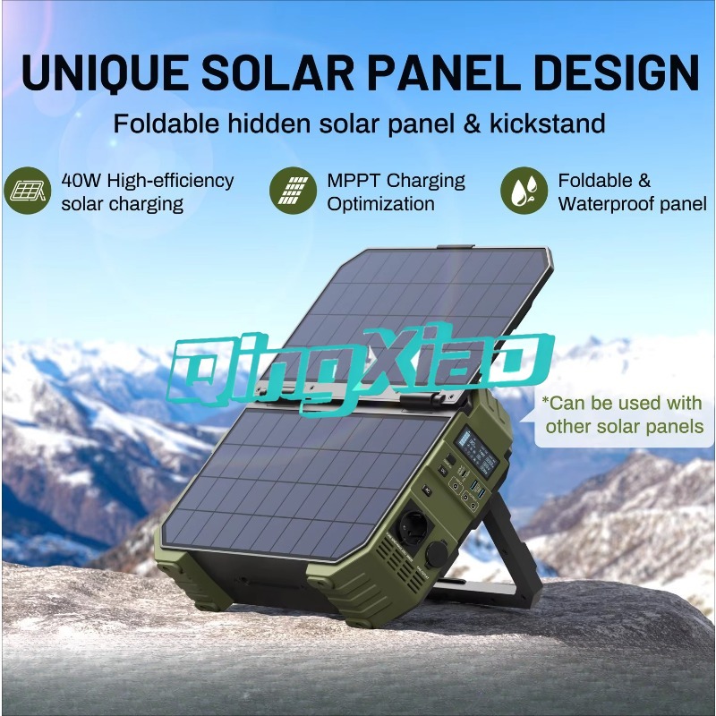 1000W Portable Solar Power Sta - Panel Power Outdoor recension och pris