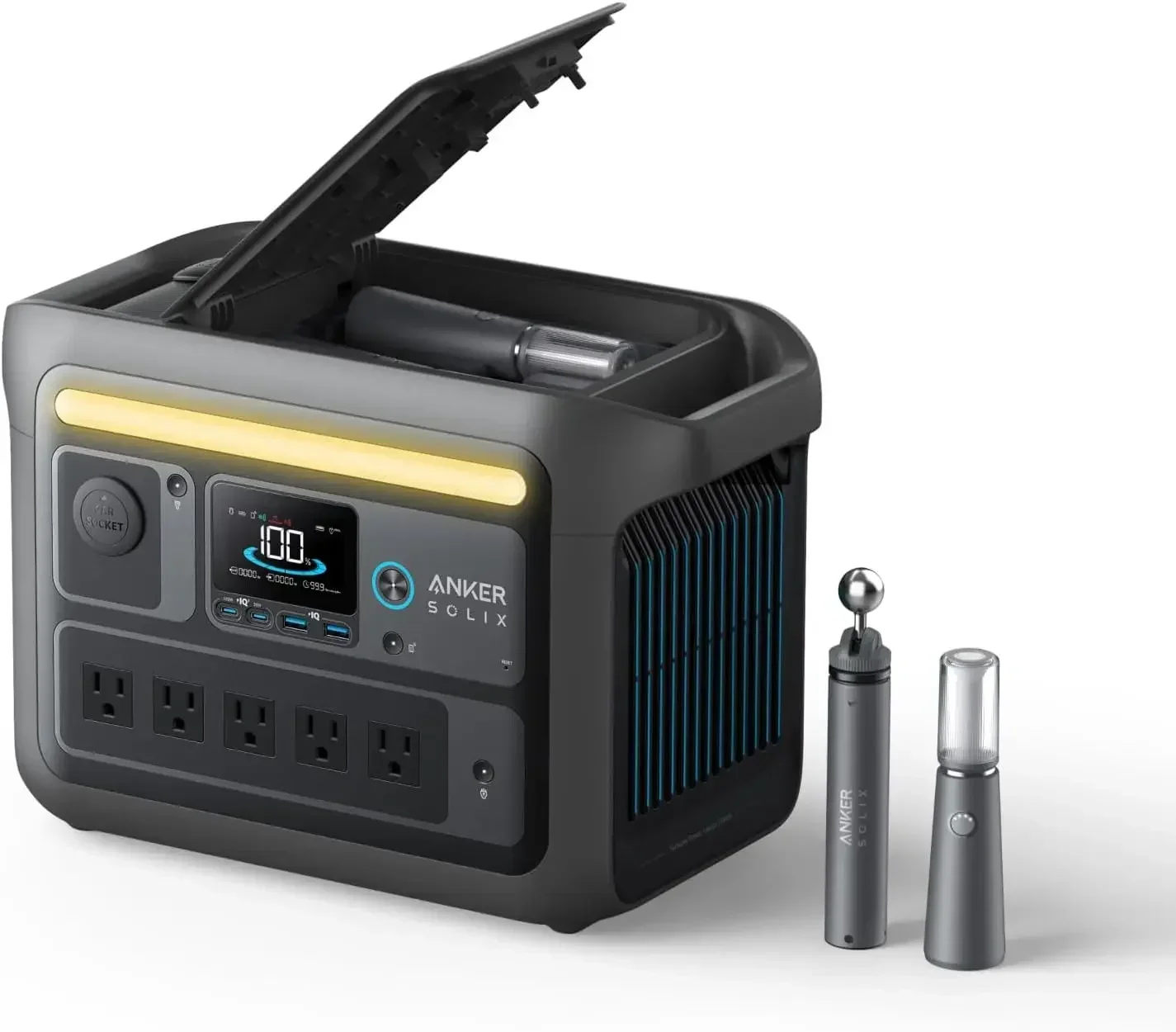 Anker SOLIX C800X Portable Pow - Panel Power Outdoor recension och pris
