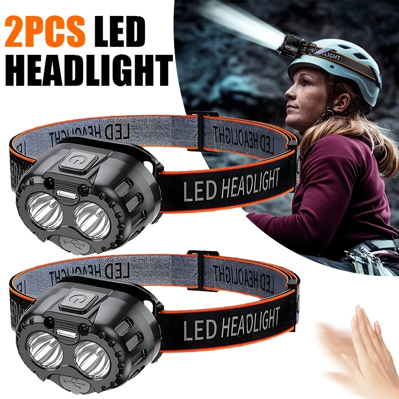 Powerful LED Induction Headlam - Outdoor Power Head recension och pris