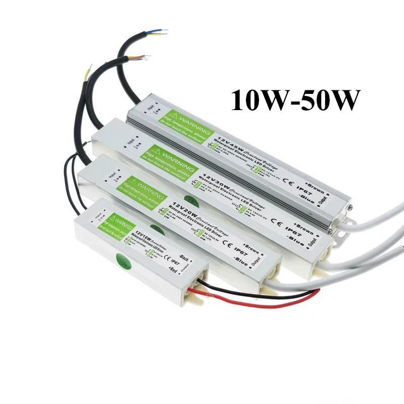 12V 24V Waterproof Power Suppl - Outdoor Power Supply 12V recension och pris