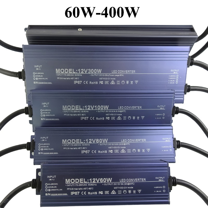 12V 24V Waterproof Power Suppl - Outdoor Power Supply 12V recension och pris
